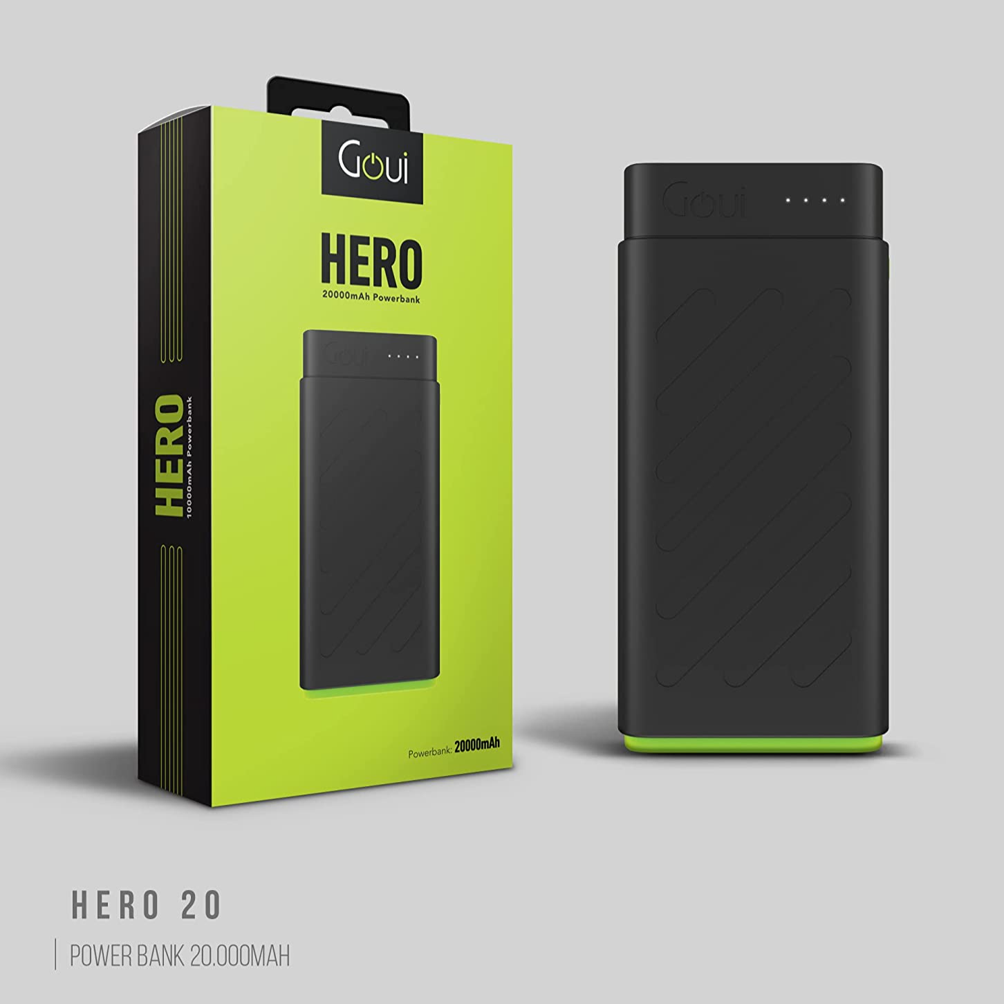   Goui Hero20, Powerbank 20.000mAh    