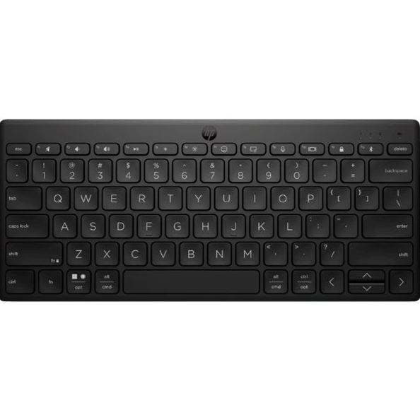   لوحة مفاتيح HP 350 صغيرة الحجم تعمل بتقنية Bluetooth متعددة الأجهزة (692S8AA)    