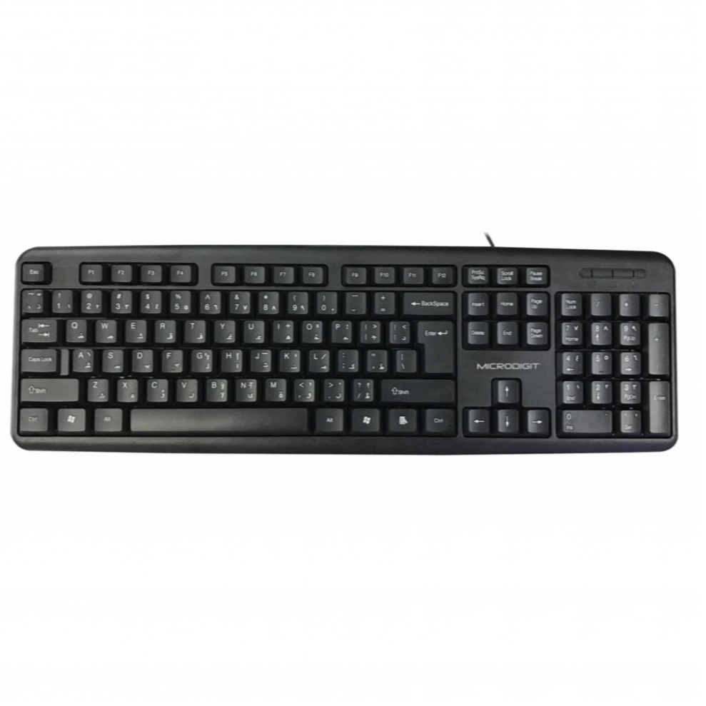   Microdigit Premium Wired Keyboard MD298K    
