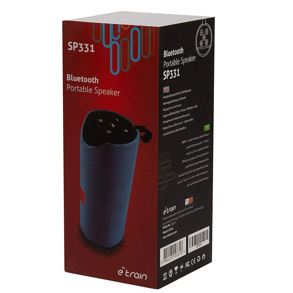   e train bluetooth portable speacker SP331    