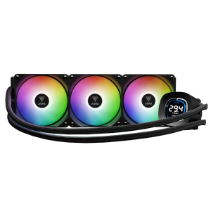   Gamdias - Liquid CPU Cooler with Customizable ARGB  Effects    
