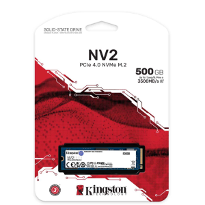   Kingston NV2 PCIe 4.0 NVMe SSD 500GB    