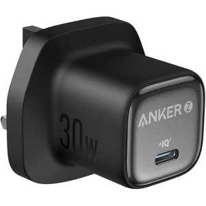   Anker - 30W Wall Charger with Real-Time Protection Technology    