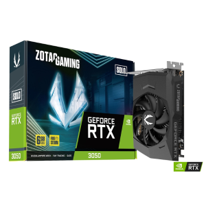   ZOTAC - Graphics Card GeForce RTX 3050 6GB GDDR6 Solo ZT-A30510G-10L    