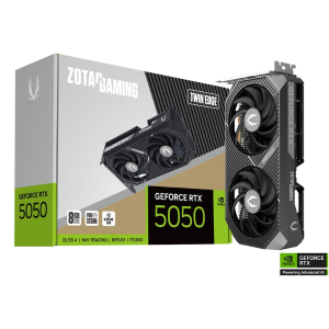   زوتاك - كرت شاشة RTX 5050 Twin Edge مروحة مزدوجة 8GB    