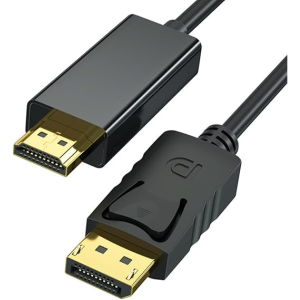   ماجستي - كابل DP إلى HDMI للألعاب والفيديو 1.8 متر – 4K    